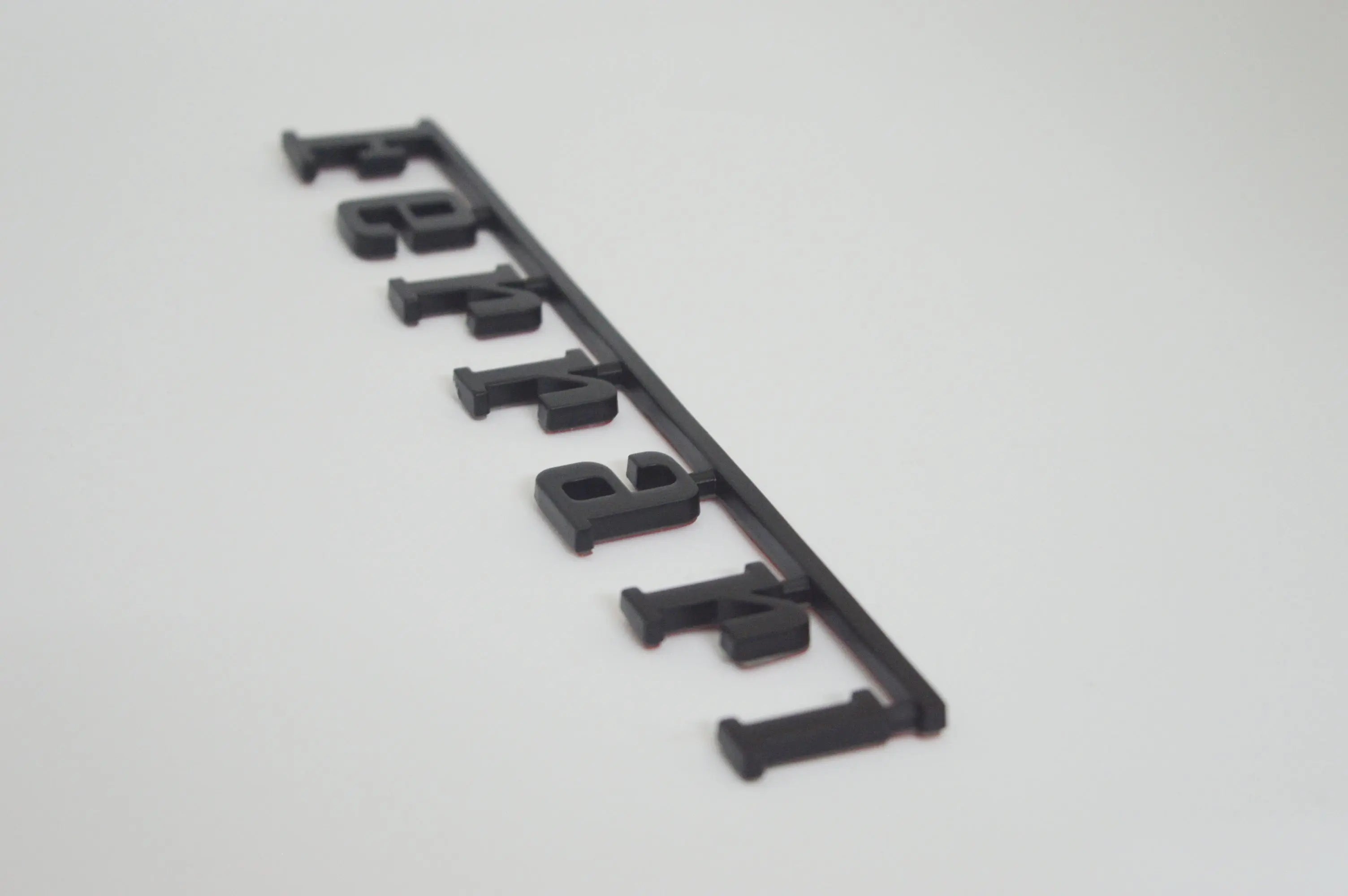 Ferrari Rear Badge Emblem Matte Black Italiaspares