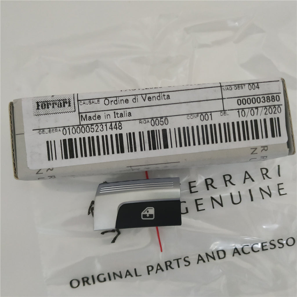 Genuine Ferrari GTC4Lusso/T Left Power Window Switch Button 328334 Italiaspares