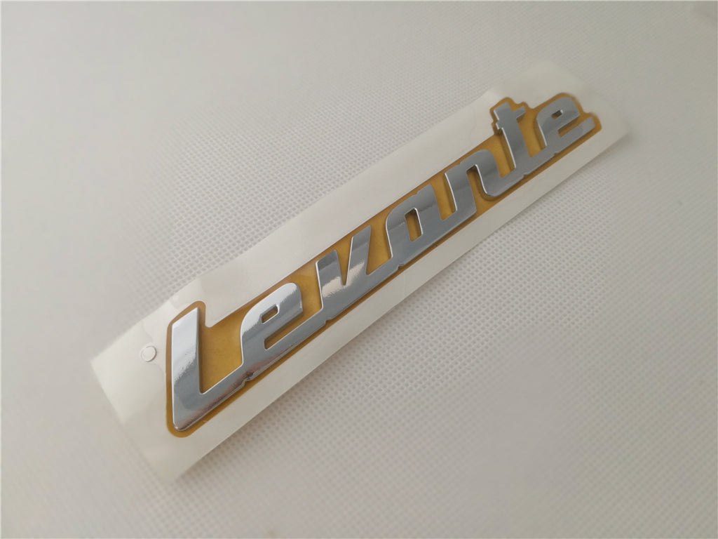 Maserati SUV Levante Rear Script Emblem Badge # 670032428 Factory