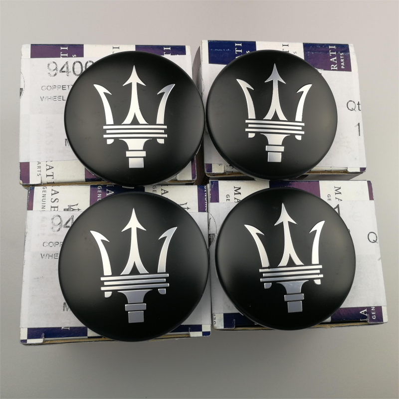 4x Genuine Maserati Quattroporte Wheel Centre Cap Heiya 940000811 Factory