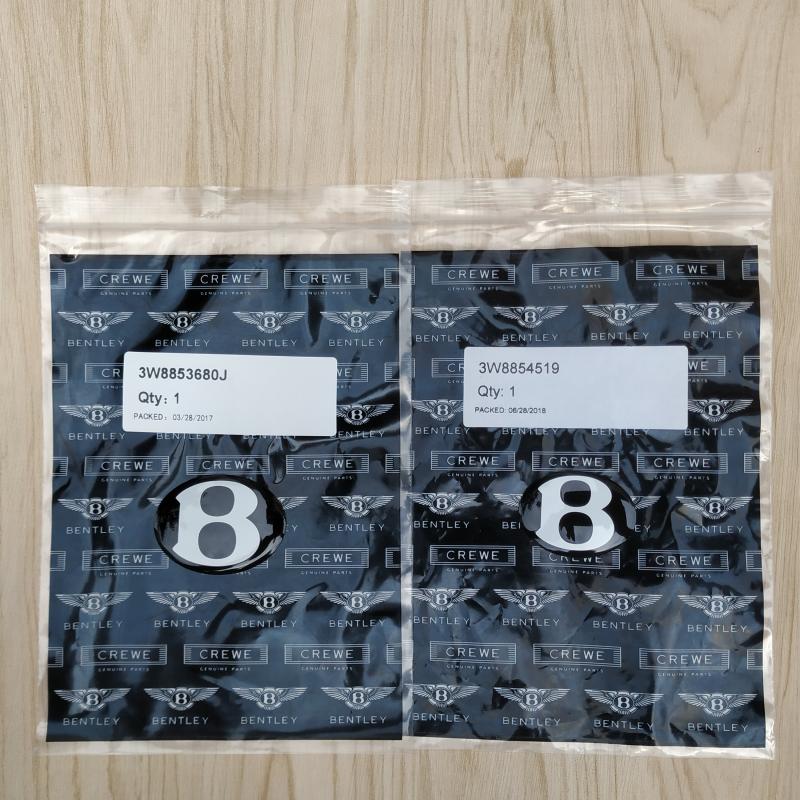 Bentley 13-19 Continental Flying Spur Front & Rear Black Badge Emblem Kit Italiaspares