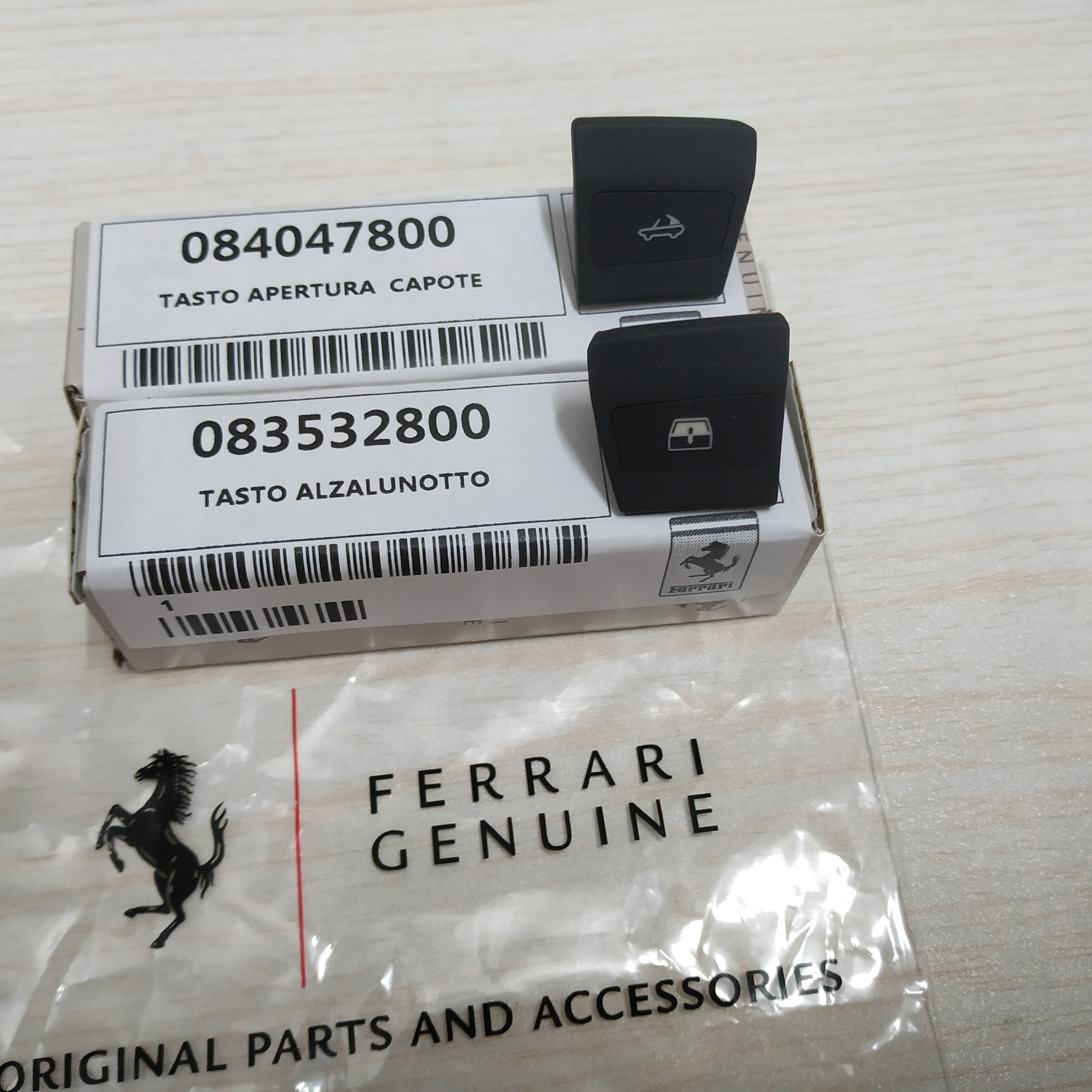 Ferrari 458 488 Spider Convertible Switch Button Left Right Kit Italiaspares