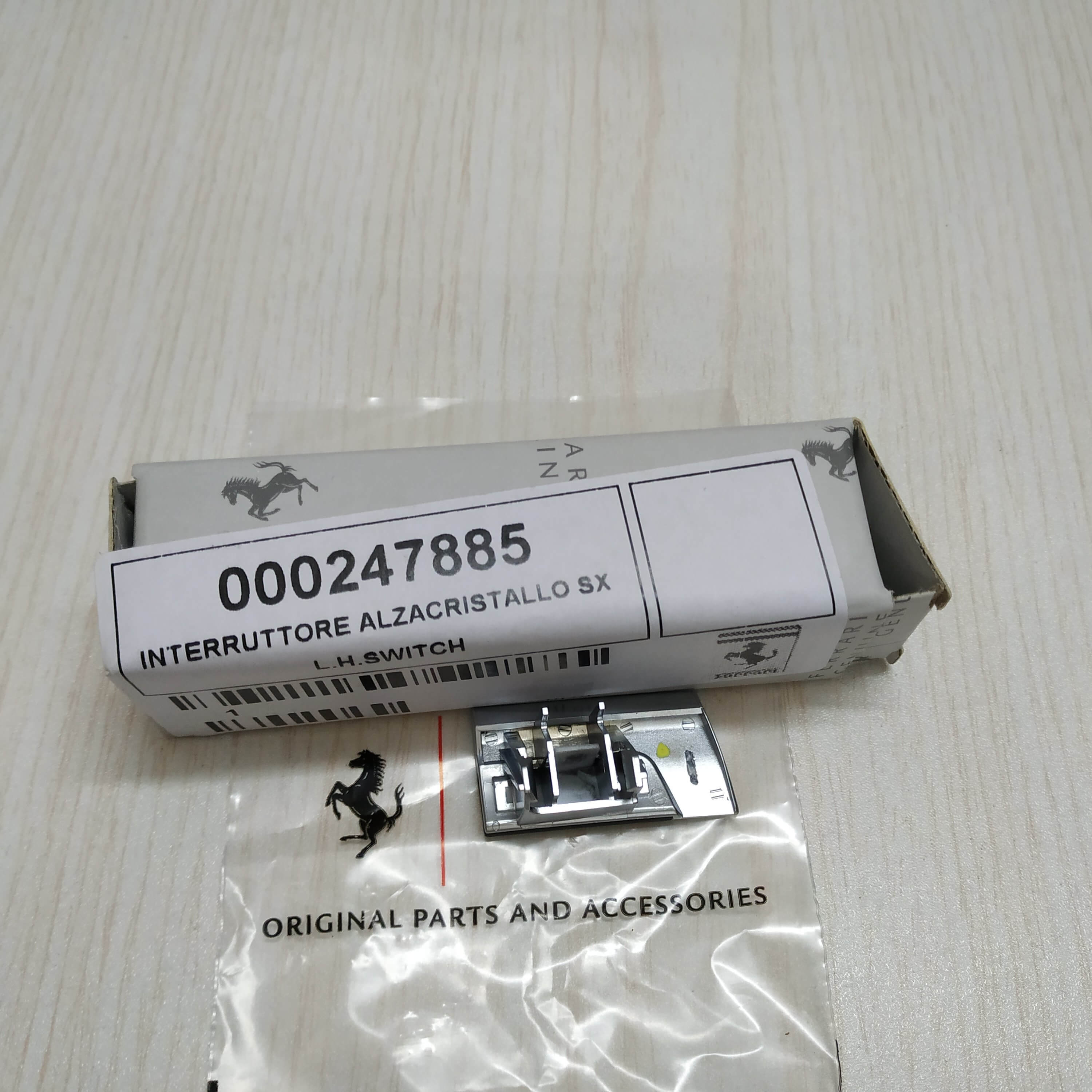 Ferrari 458 488 FF Left Power Window Switch Button 247885 Factory