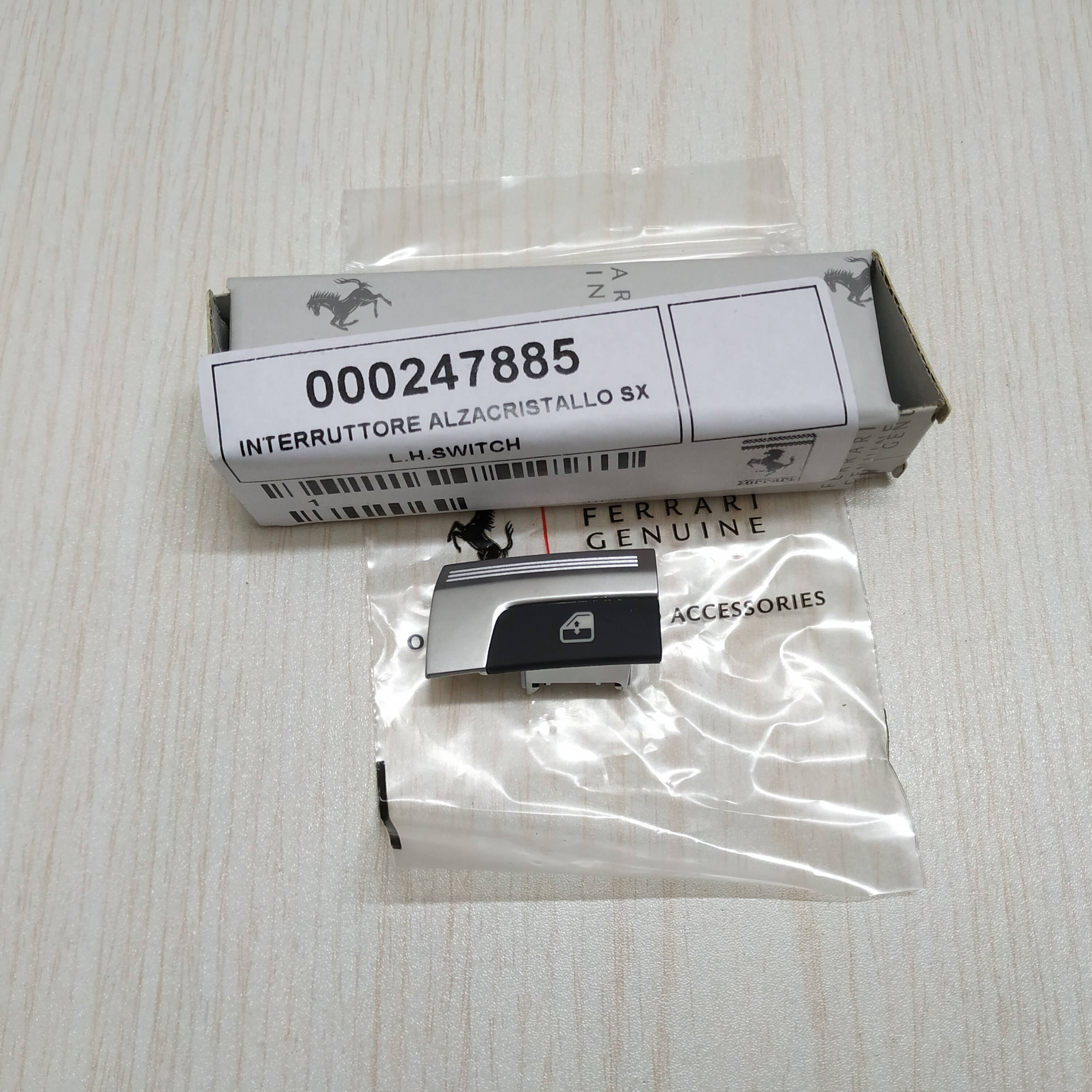 Ferrari 458 488 FF Left Power Window Switch Button 247885 Factory