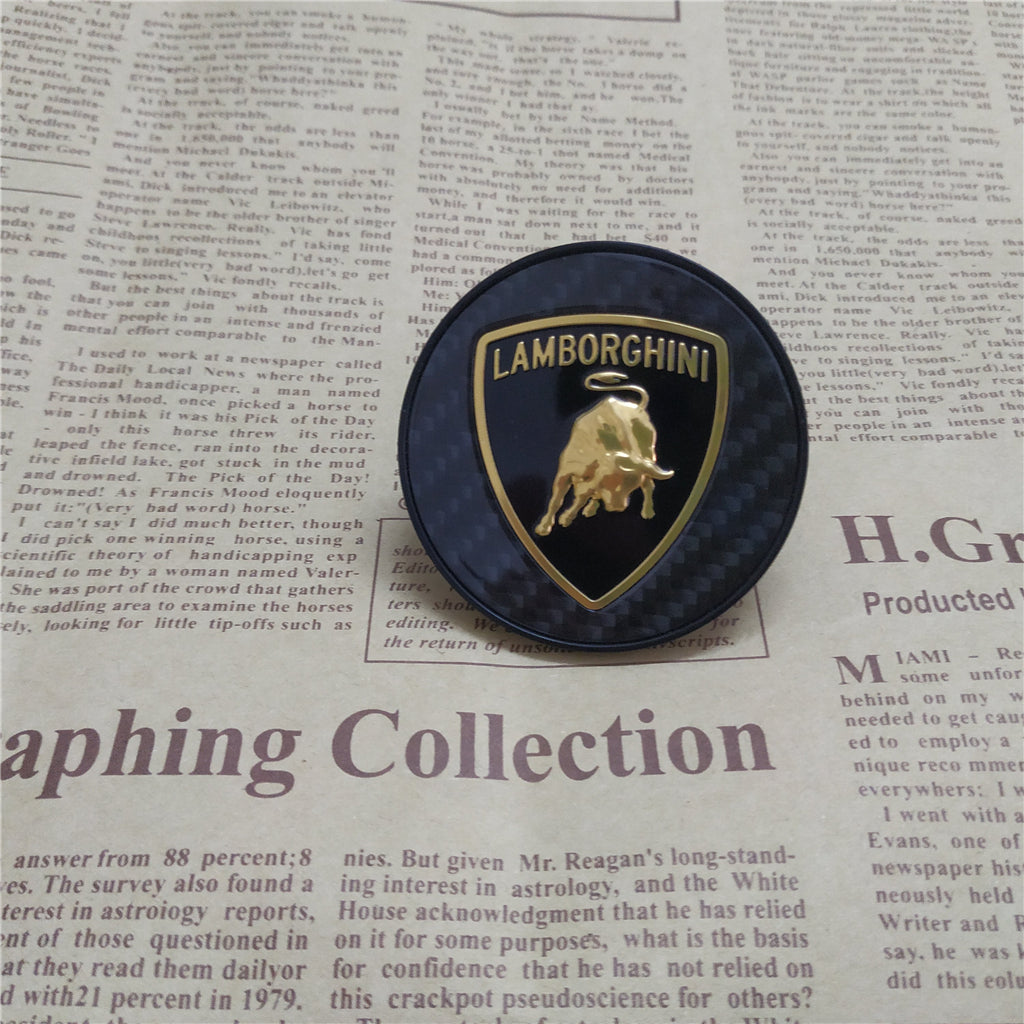 1XGenuine Lamborghini Aventador LP740 Carbon Fiber Wheel Hub Cap 470601259A Factory