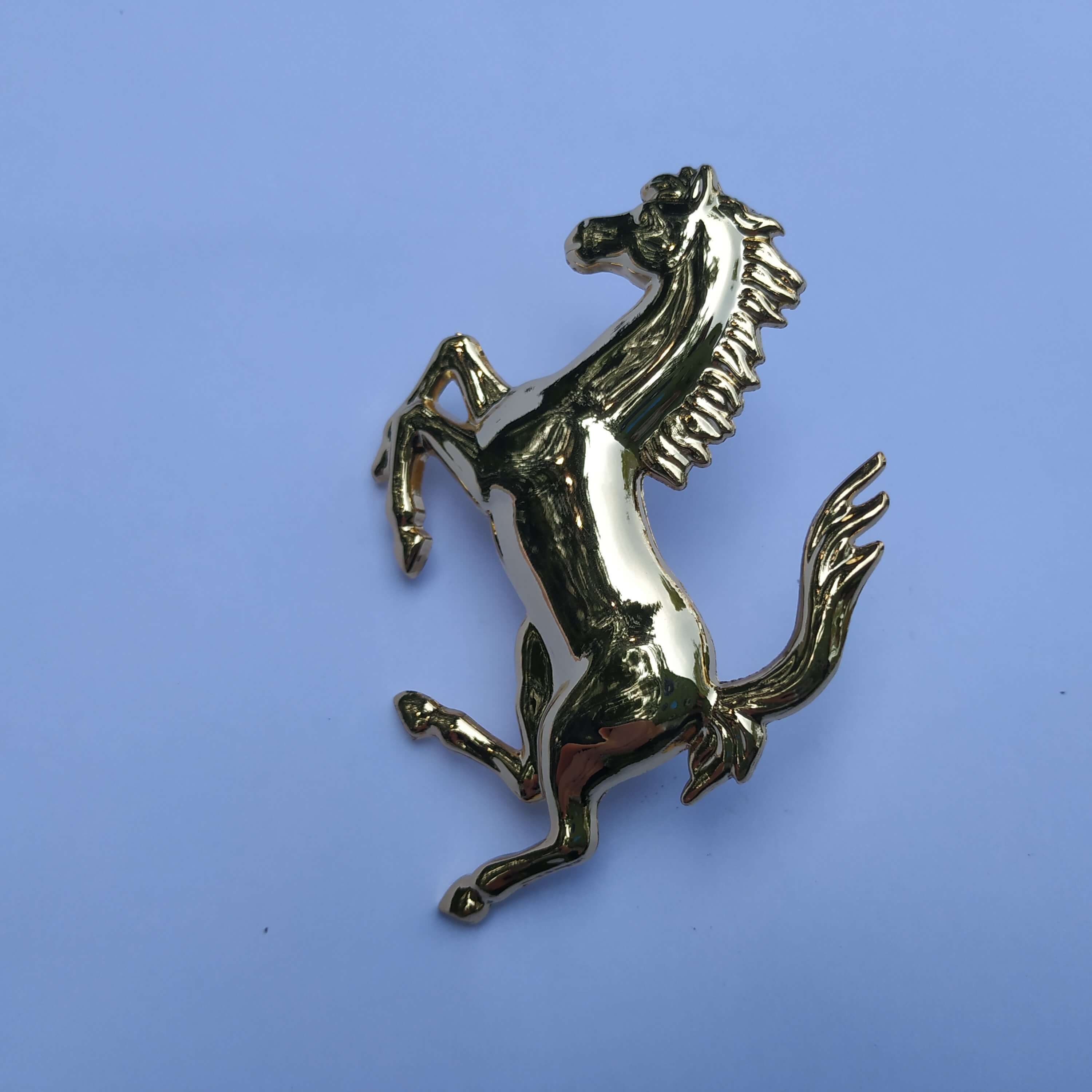 Ferrari 430 458 488 Front Bumper Horse Emblem Gold 60032109 Italiaspares