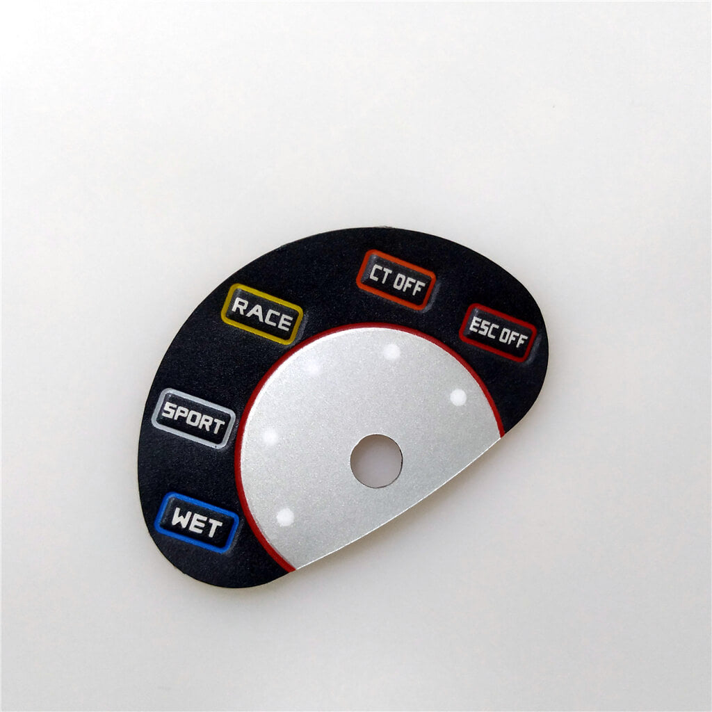 Ferrari 458 (2013+) F12 488 Steering Control Manettino Switch Sticker Italiaspares