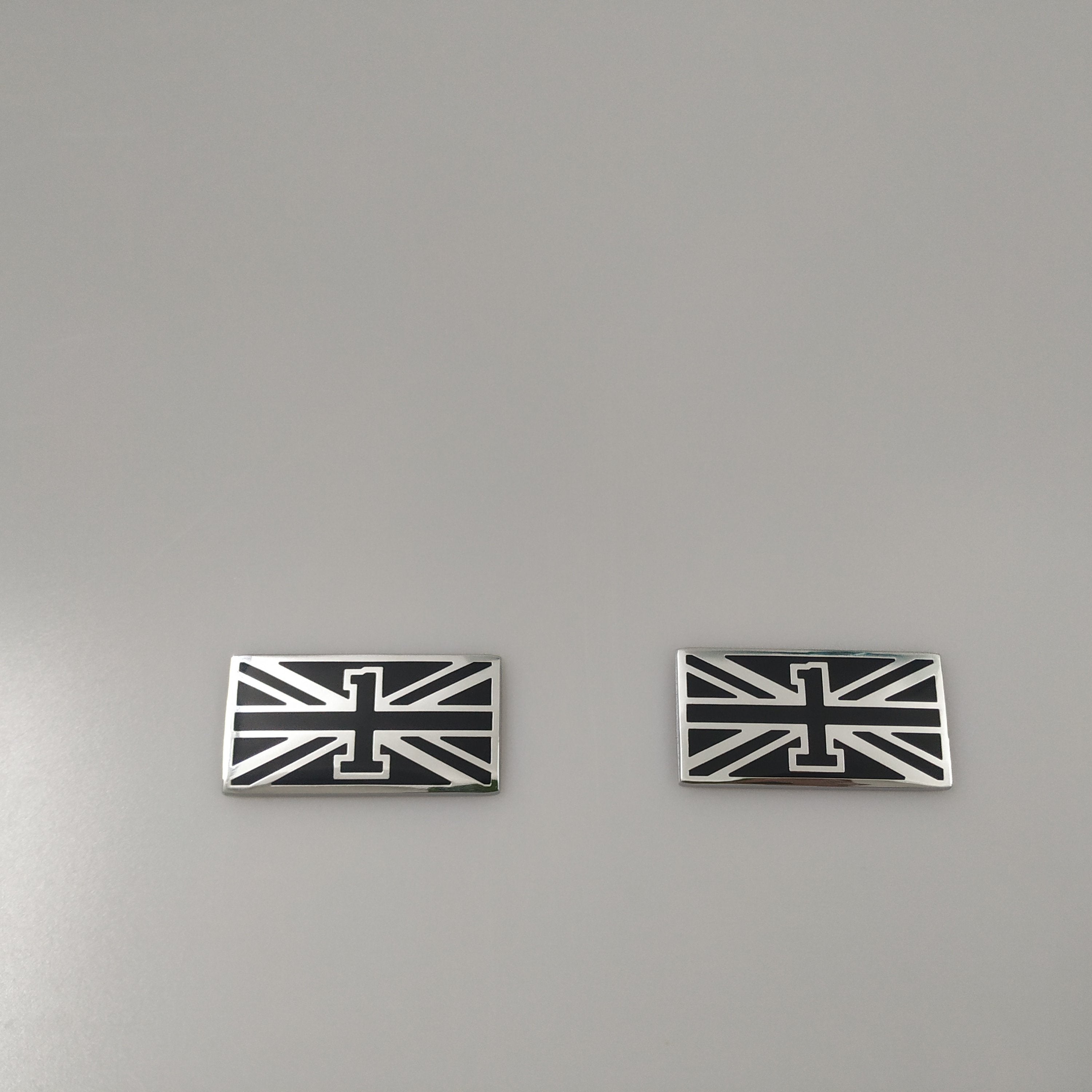 Bentley 6.0T W12 First Edition GT Britain Flag Badge Italiaspares