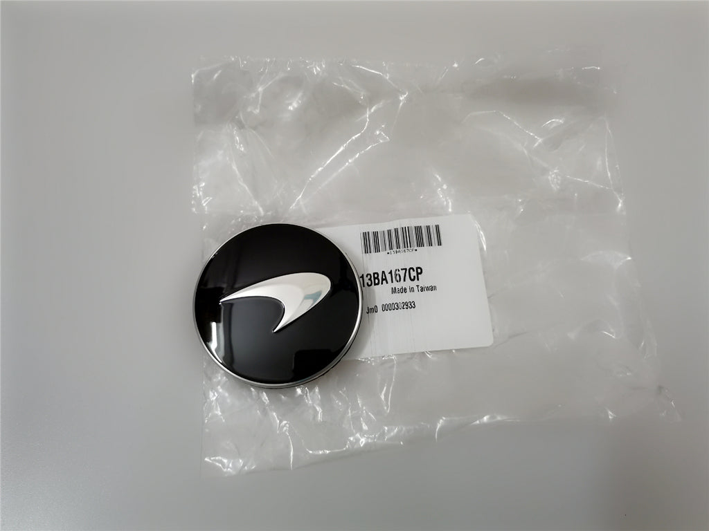 1X Genuine Mclaren 570s 600LT 720s Black Wheel Hub Cap 13BA167CP Factory