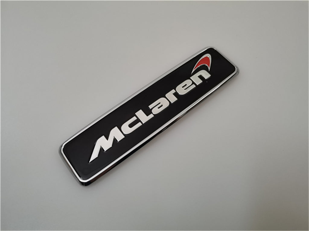 1XGenuine McLaren 720S GT Front Hood Chrome Emblem Badge 14A4507CP Factory