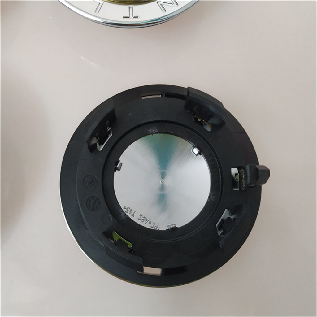 Genuine Bentley Center Cap Set Of 4 Anniversary Edition Black 3Y0601159G Factory