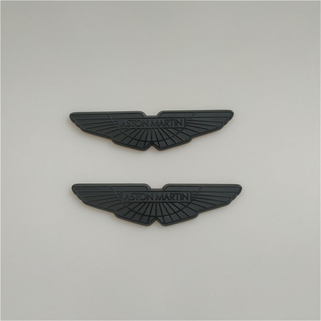 Aston Martin DB11 Bonnet/Boot Black Chrome Badge & Rear Badge Italiaspares