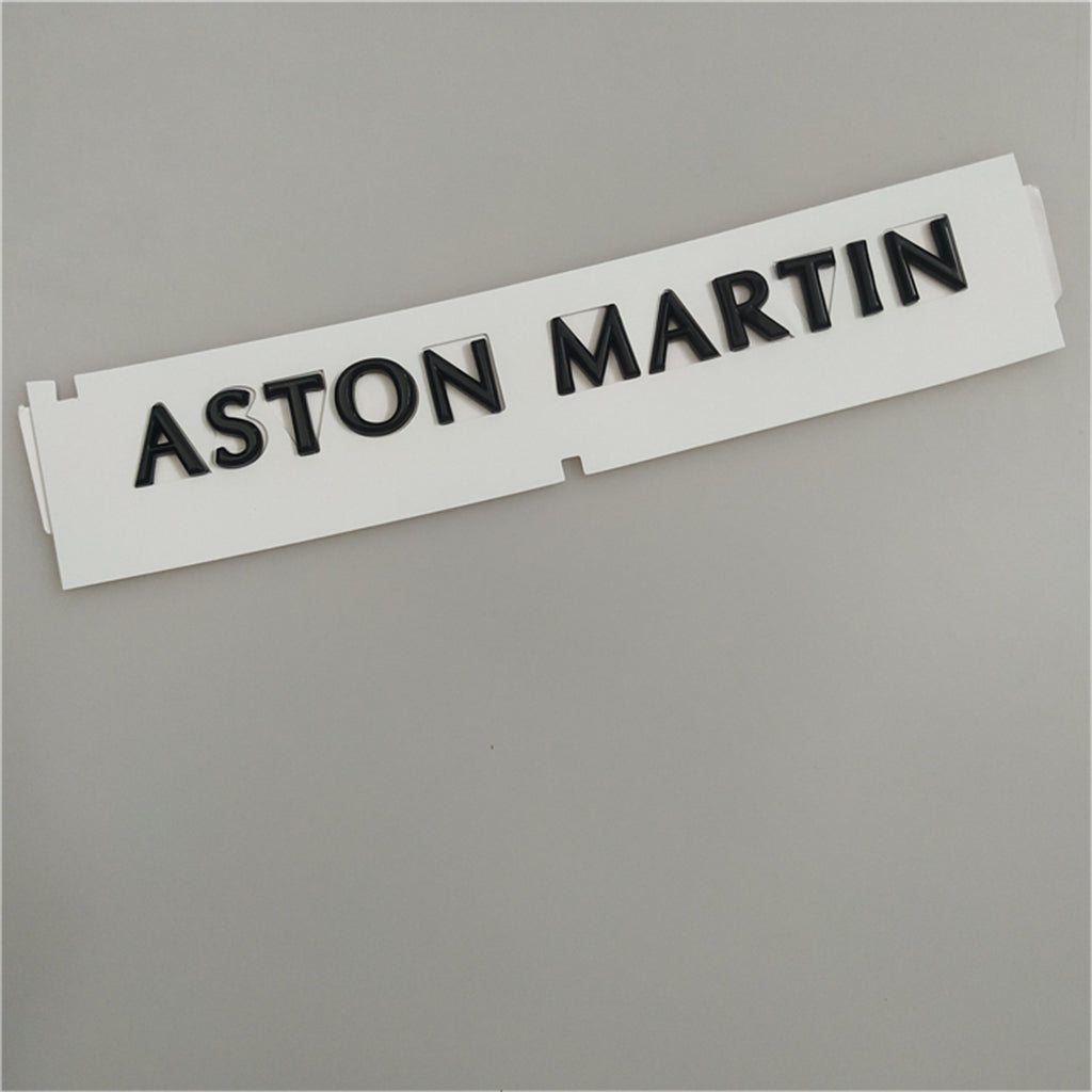 Aston Martin DB11 Bonnet/Boot Black Chrome Badge & Rear Badge Italiaspares