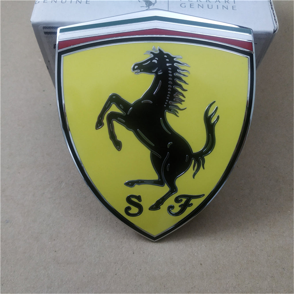 Genuine Ferrari 296GTB Fender Shield Badge Emblem 771434 Factory
