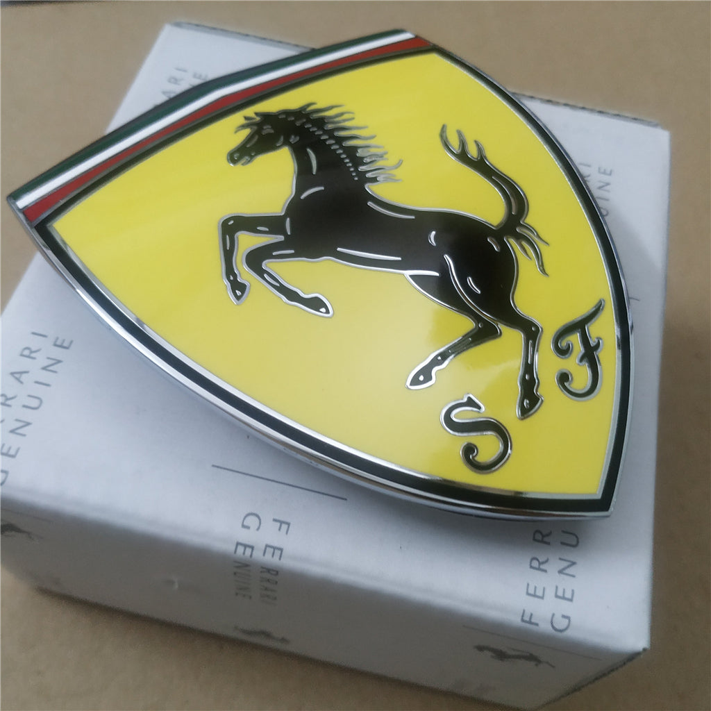 Genuine Ferrari 296GTB Fender Shield Badge Emblem 771434 Factory