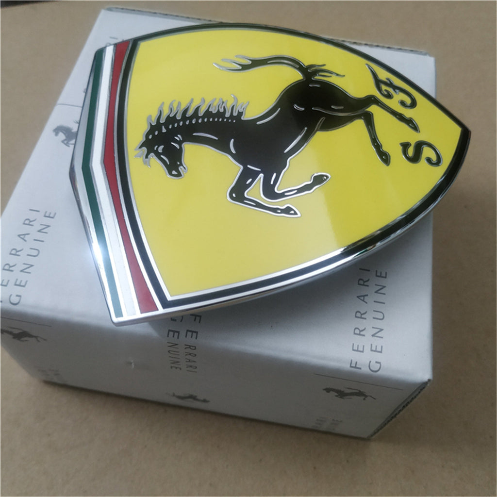 Genuine Ferrari 296GTB Fender Shield Badge Emblem 771434 Factory
