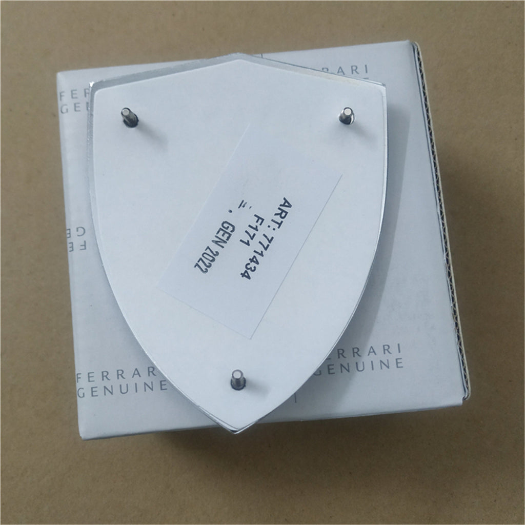 Genuine Ferrari 296GTB Fender Shield Badge Emblem 771434 Factory