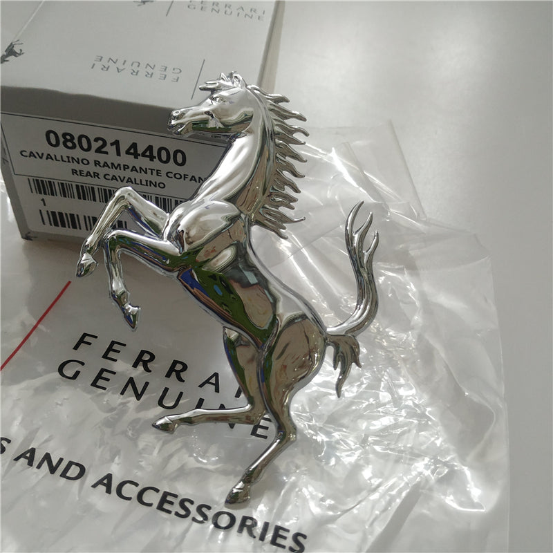 Genuine Ferrari 599 FF Rear Bumper Horse emblem badge 80214400 Factory