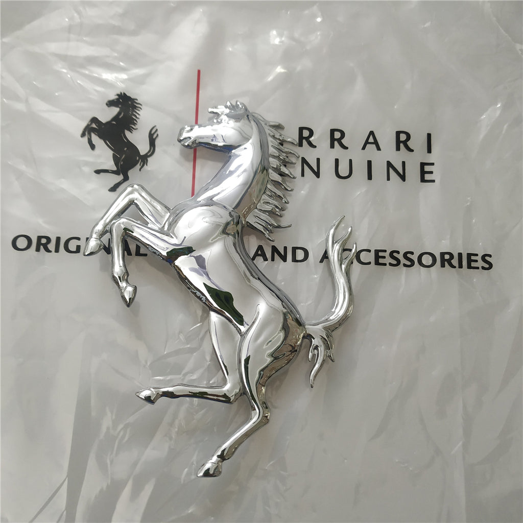 Genuine Ferrari 599 FF Rear Bumper Horse emblem badge 80214400 Factory