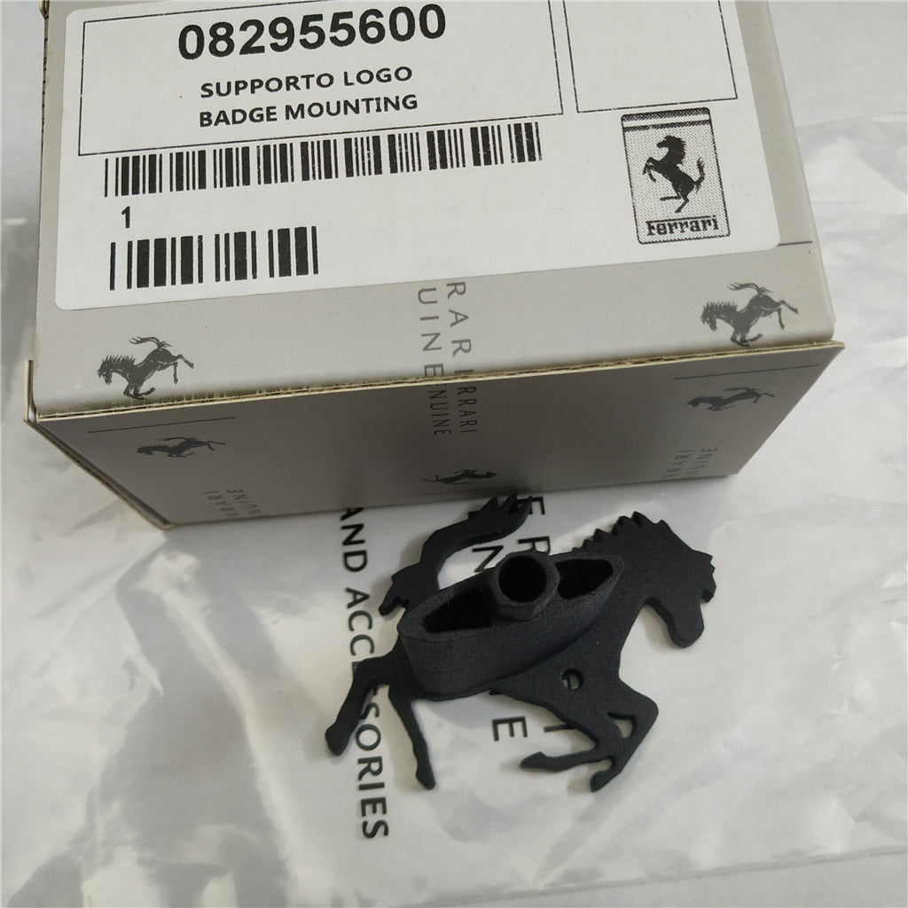 Genuine Ferrari 458 Italia Spider Front Bumper Badge Mounting #82955600 Factory