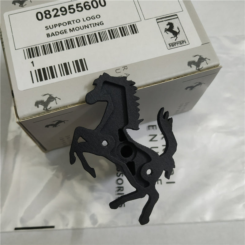 Genuine Ferrari 458 Italia Spider Front Bumper Badge Mounting #82955600 Factory