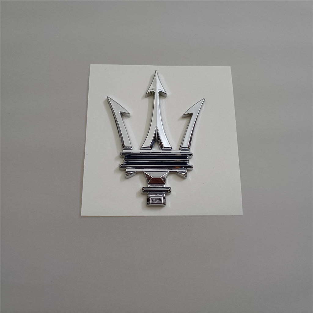Maserati Ghibli Grecale Quattroporte Levante MC20 Trident Badge With Blue Italiaspares