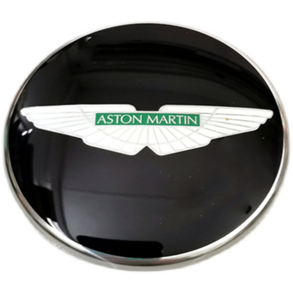 Aston Martin V8 Rapide Virage Green Wings Black Wheel Center Cap Factory