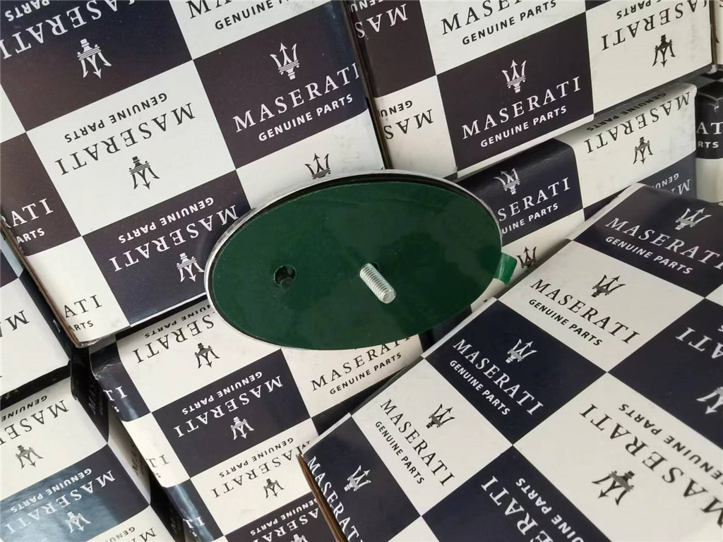 Maserati New Orig Grecal GranTurismo Levante MC20 Front Bumper Badge 670213241 Factory
