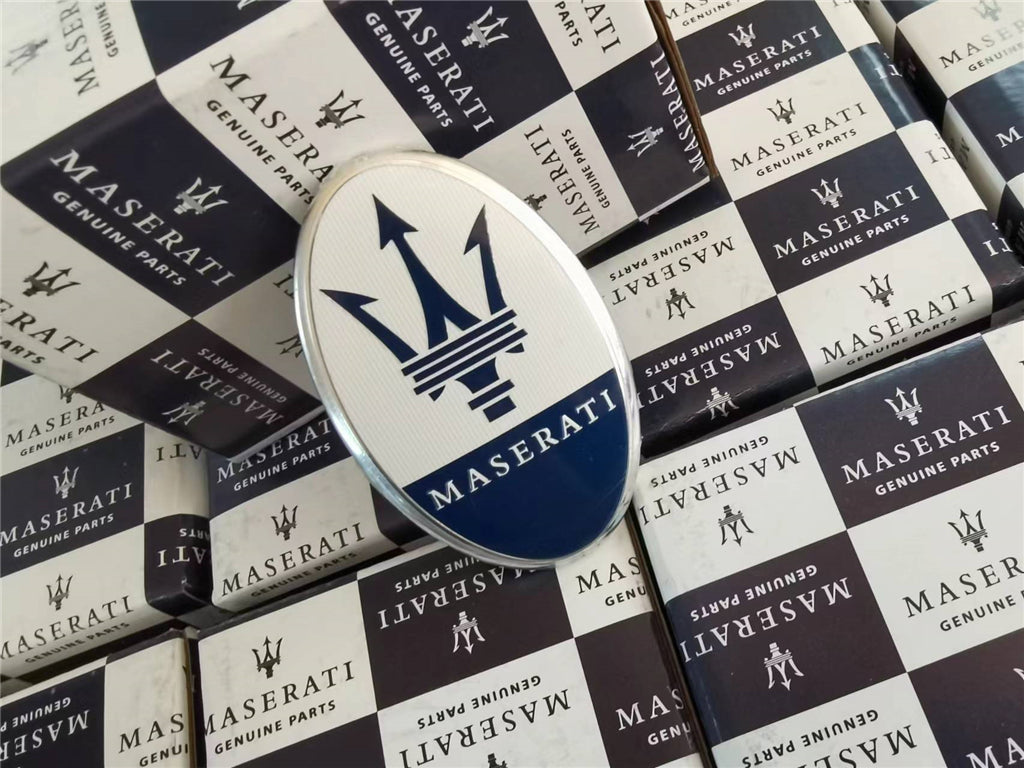 Maserati New Orig Grecal GranTurismo Levante MC20 Front Bumper Badge 670213241 Factory
