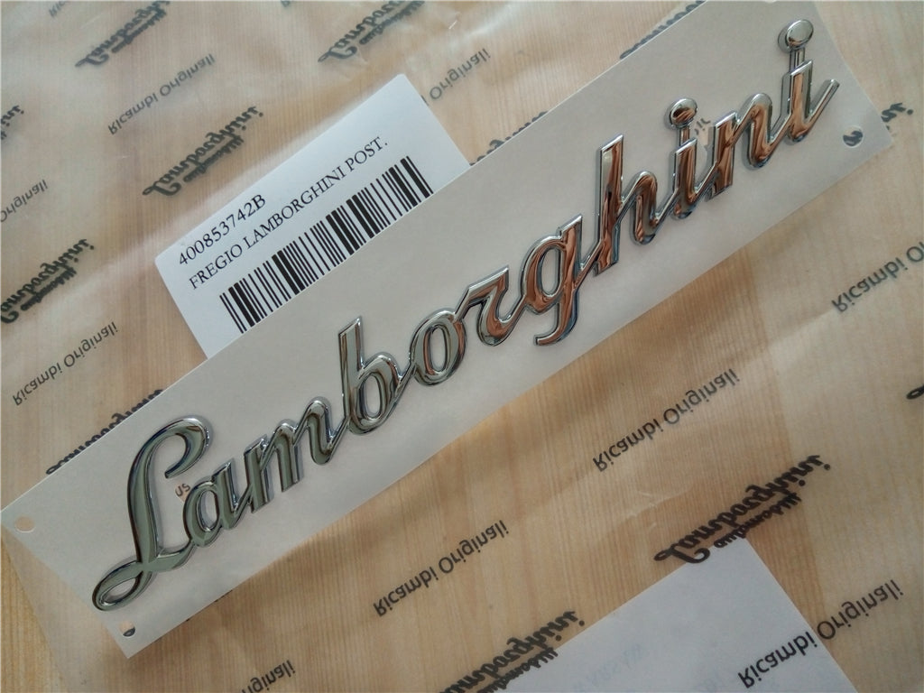 Lamborghini Gallardo Huracan Rear Script Emblem 400853742B Italiaspares