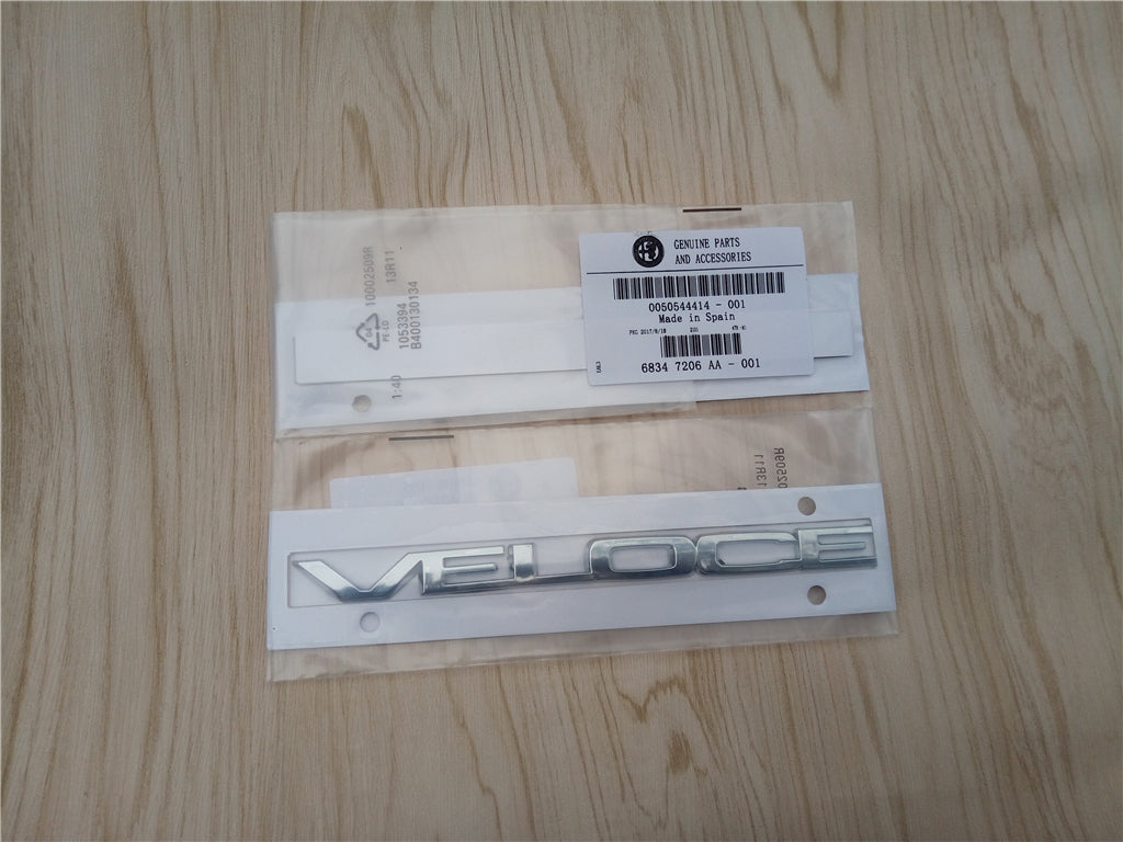 1X Alfa Romeo Guilia 280HP Veloce Chrome Emblem 50544414 Italiaspares