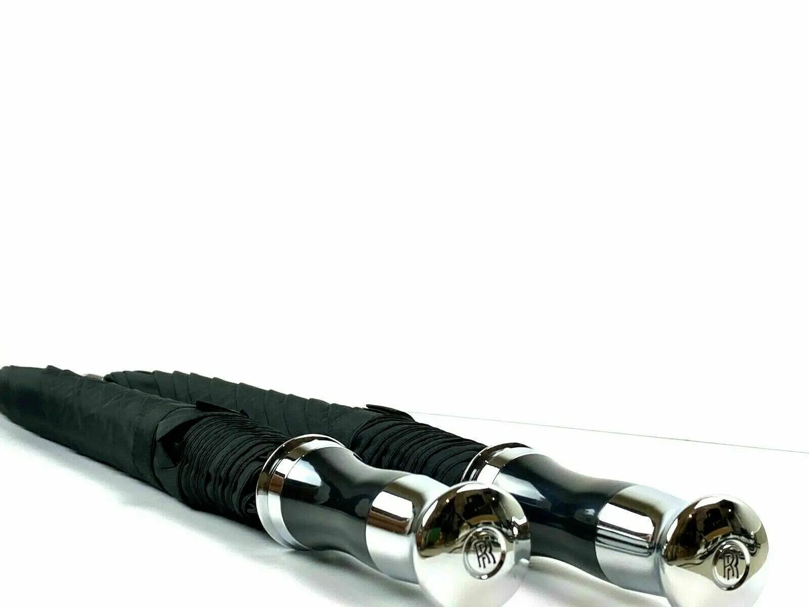 Rolls Royce Phantom Ghost Dawn Wraith & Cullinan Black Umbrella - Set Of 2 Italiaspares