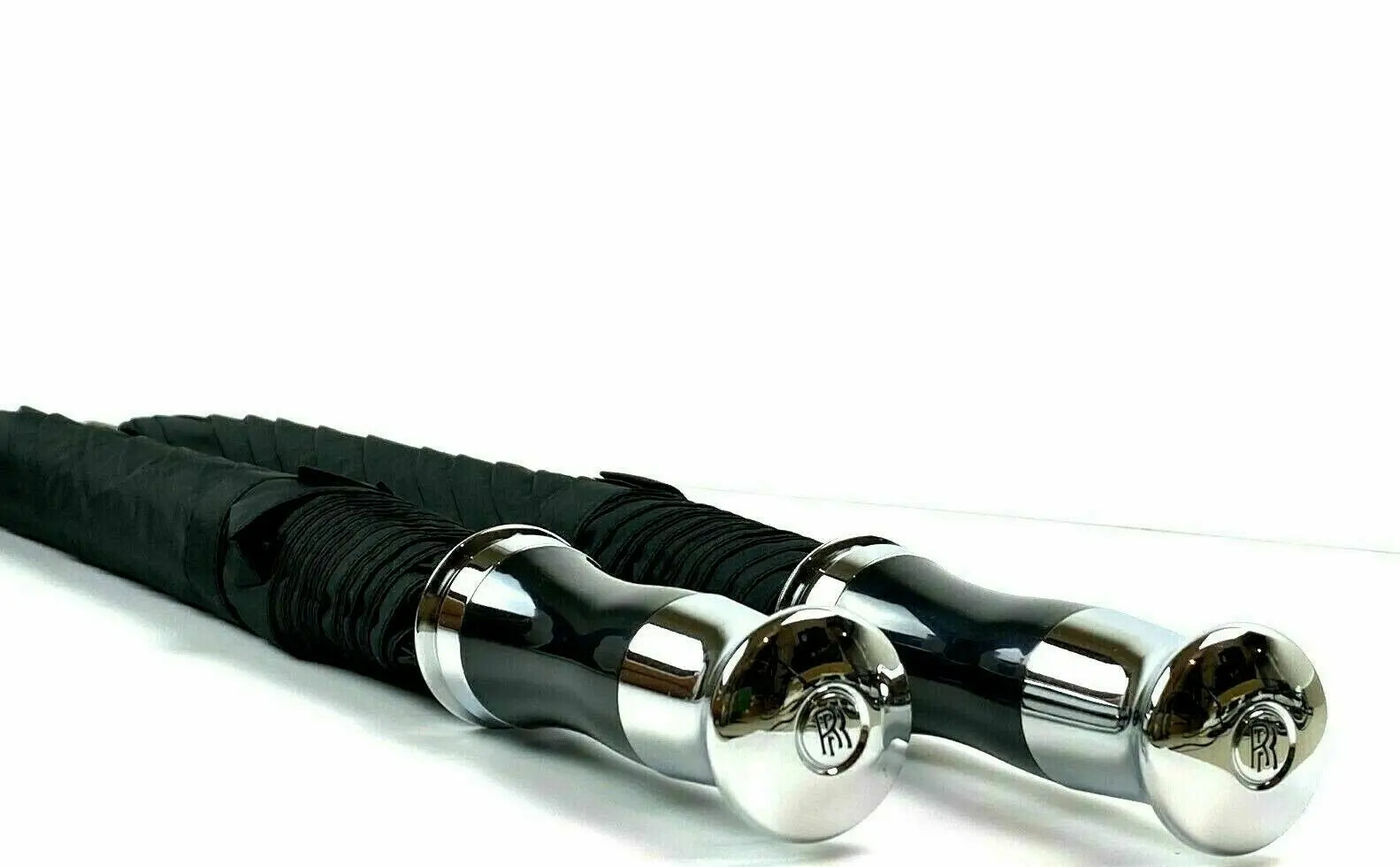 Rolls Royce Phantom Ghost Dawn Wraith & Cullinan Black Umbrella - Set Of 2 Italiaspares
