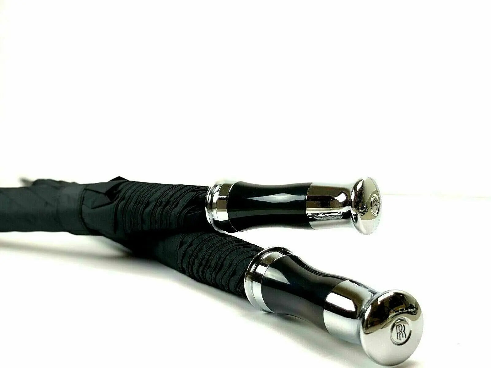 Rolls Royce Phantom Ghost Dawn Wraith & Cullinan Black Umbrella - Set Of 2 Italiaspares