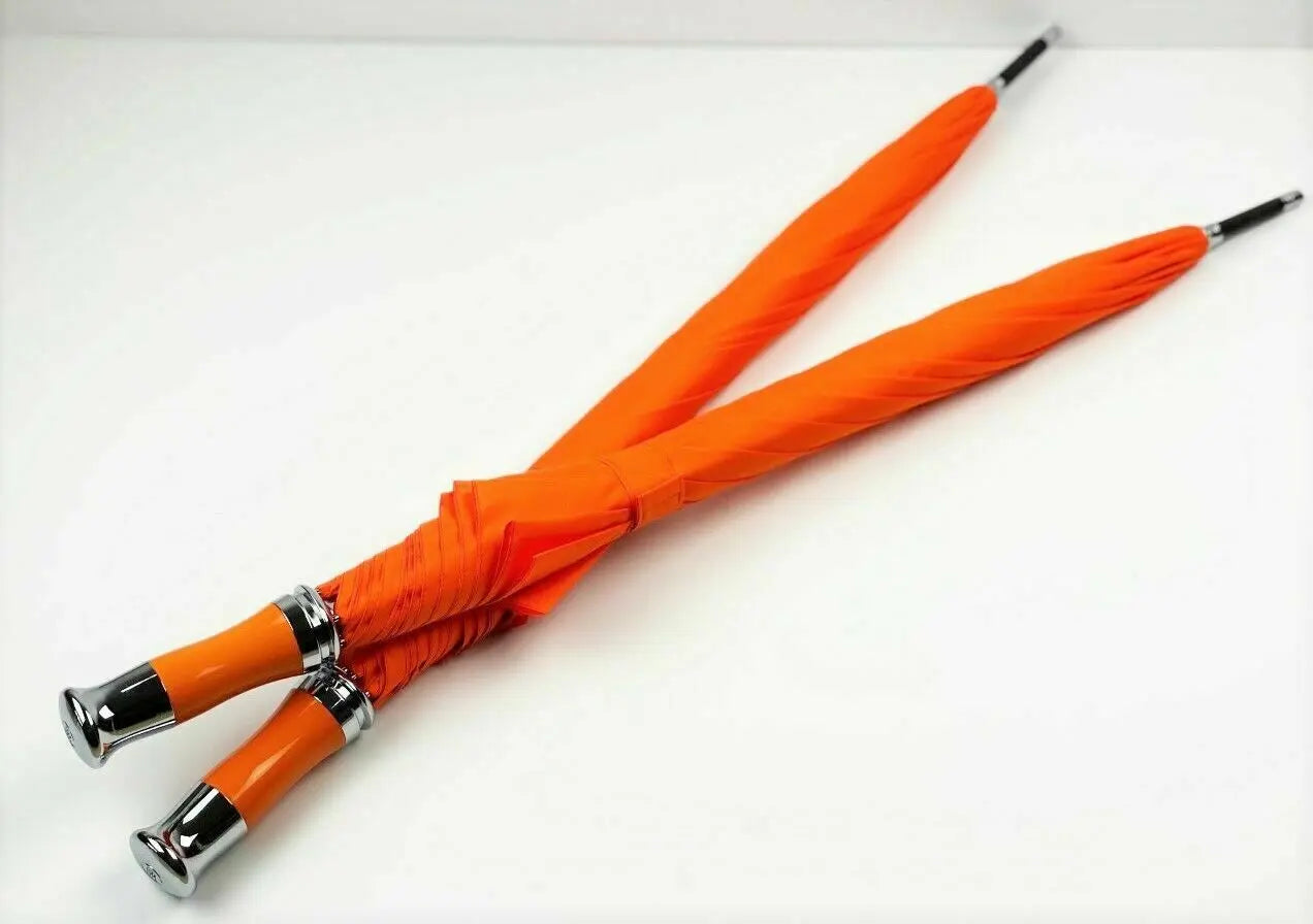 Rolls Royce Phantom Ghost Dawn Wraith & Cullinan Orange Umbrella - Set Of 2 Italiaspares