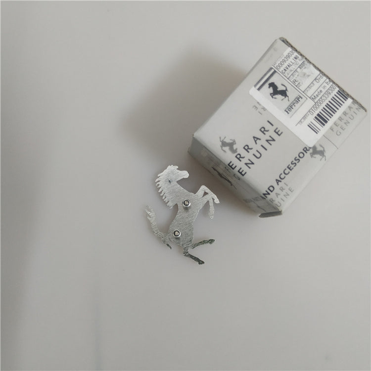 Ferrari SF90 Rear Bumper Sliver Horse Emblem Badge Italiaspares