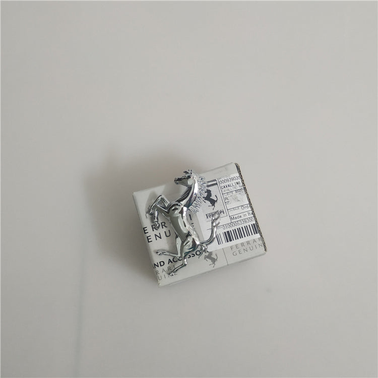 Ferrari SF90 Rear Bumper Sliver Horse Emblem Badge Italiaspares