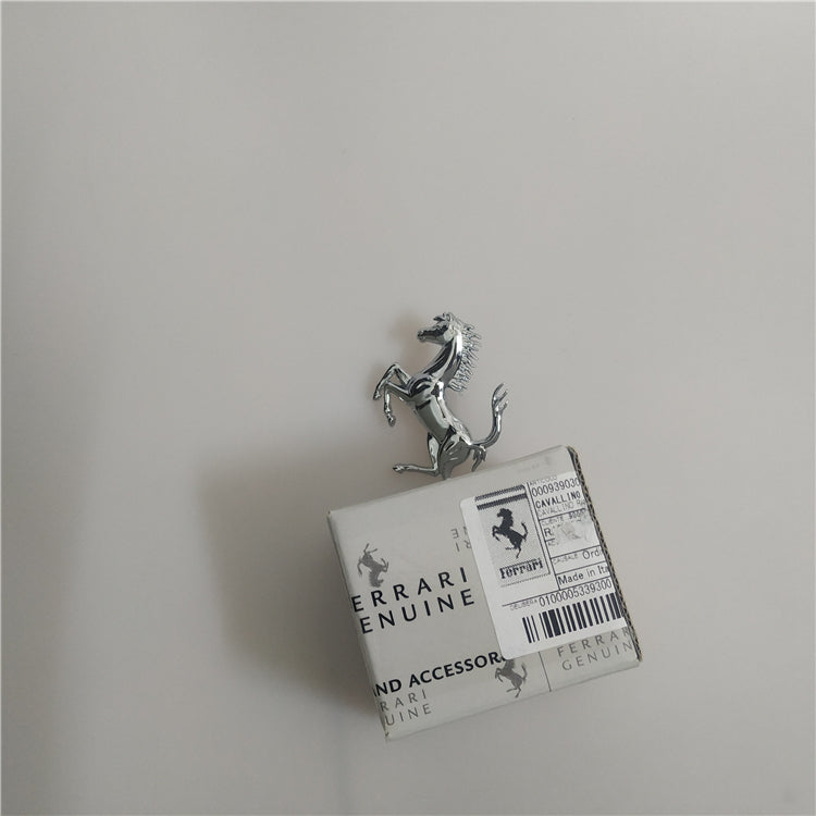 Ferrari SF90 Rear Bumper Sliver Horse Emblem Badge Italiaspares