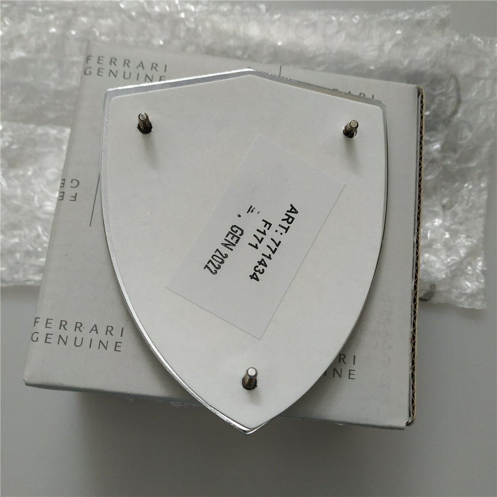 Genuine Ferrari SF90 Fender Shield Badge Emblem 873542 Factory