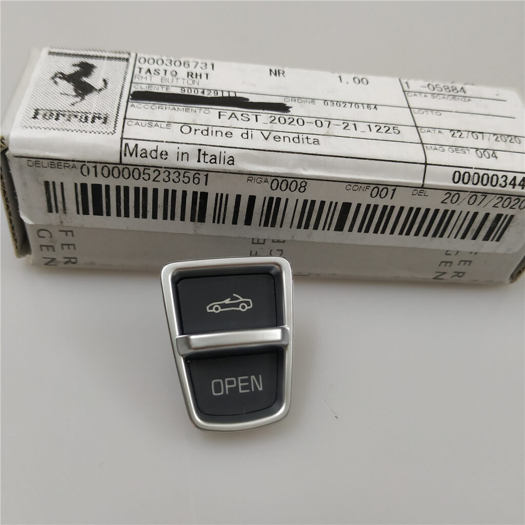 1X Genuine Ferrari California T RHT Control Switch Button 306731 Italiaspares