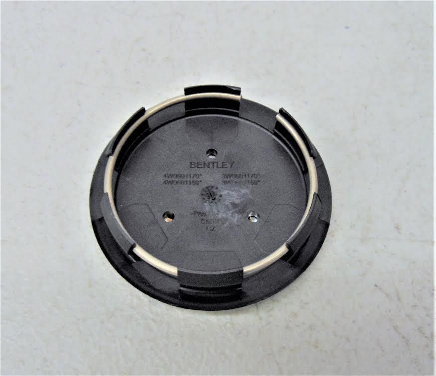 Bentley Continental GT Flying Spur Mulsanne Black Center Cap Hub Badge Factory