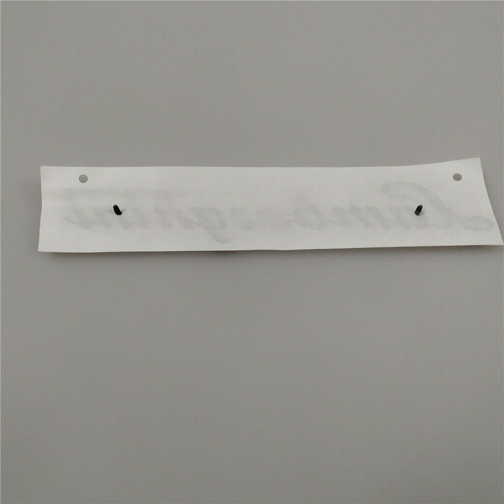 Lamborghini Gallardo Huracan Rear Script Emblem Matte Black Italiaspares