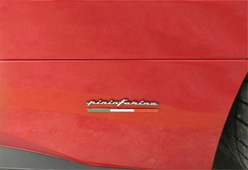 Ferrari Tricolore Italian Flag Emblem Set 599 360 430 458 488 Accessory Decal Italiaspares