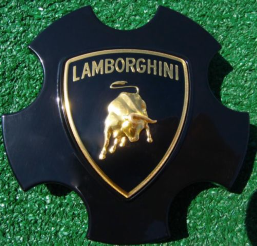 Genuine Lamborghini Gallardo Callisto Black Centre Cap Wheel Cap 40061147F Factory