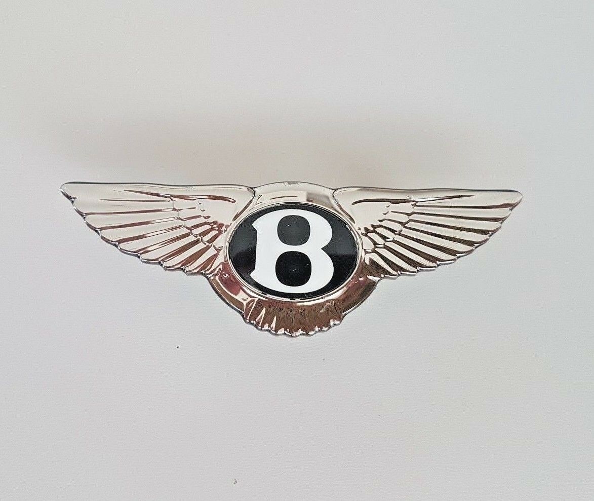 Bentley Emblem Badge Steering Wheel Airbag 68mm x 22mm Italiaspares
