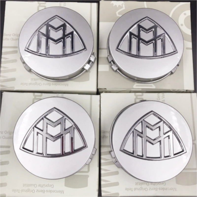 Mercedes Benz Maybach Wheel S400 S600 Center Hub Cap Cover Logo Emblem 75mm kit Italiaspares