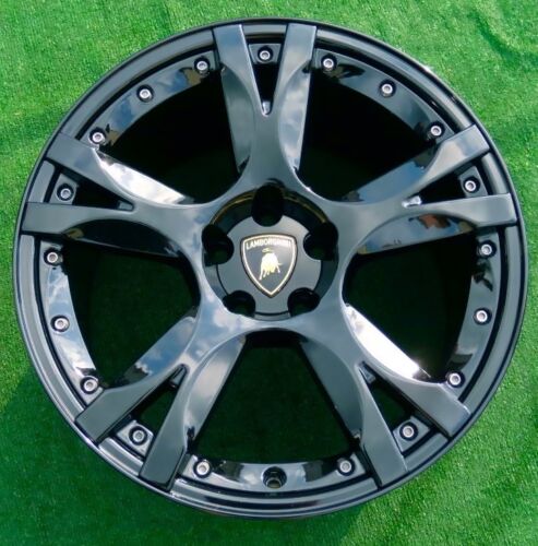 Genuine Lamborghini Gallardo Callisto Black Centre Cap Wheel Cap 40061147F Factory