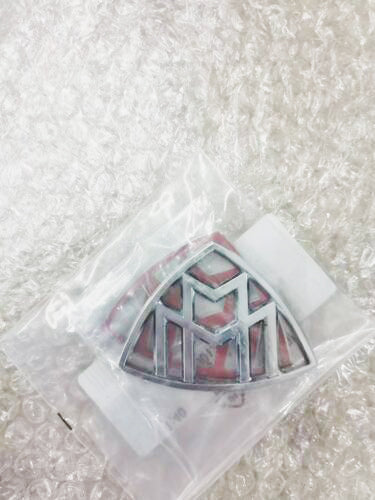 Mercedes-Benz Maybach Hood Emblem Rear Badge Standing C E S Class 1 PCS Italiaspares