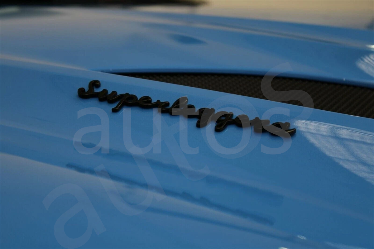 Aston Martin DBS Superleggera Bonnet Superleggera Gloss Black Badge Factory