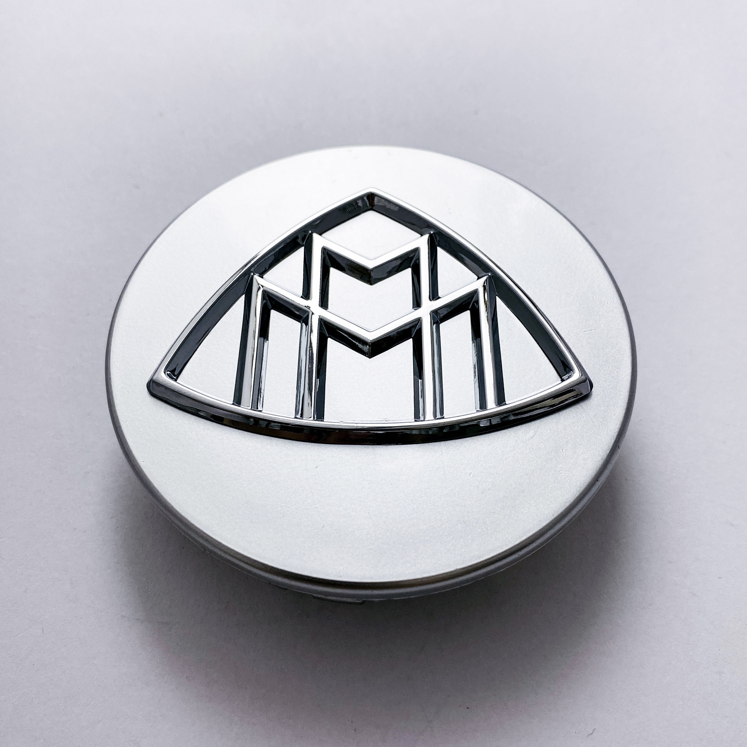 Mercedes Benz Maybach Chrome Silver Wheel Center Hub Cap Cover Logo Emblem 4Pcs A2224002100 Italiaspares